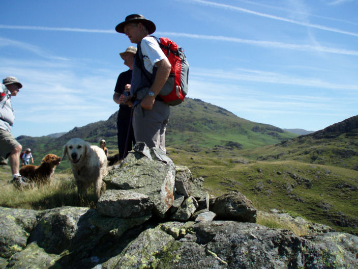 Kepple Crag summit Kepple Crag summit